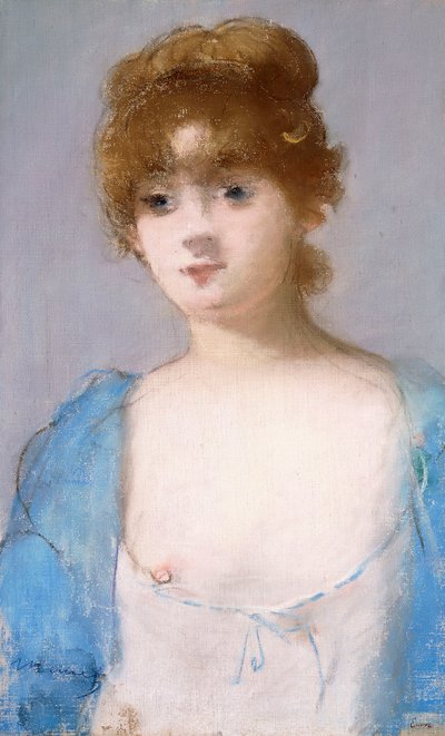 Meisje in ochtendjas, 1882 door Édouard Manet