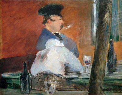 Guinguette door Édouard Manet