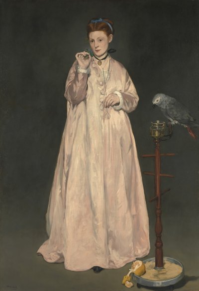 Jonge dame in 1866, 1866 door Édouard Manet