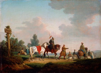 De Partizanen in 1812 door Edouard Swebach