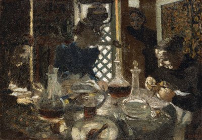 Een Tafel door Edouard Vuillard