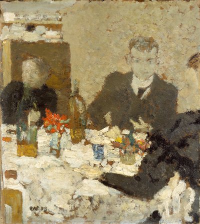 Aan Tafel door Edouard Vuillard