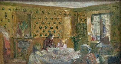 Bij de Werktafel door Edouard Vuillard