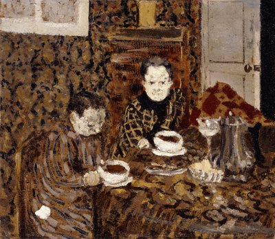 Chocolade, 1892 door Edouard Vuillard