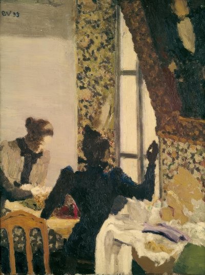 Het garen door Edouard Vuillard