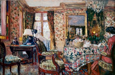 In de kamer, 1904 door Edouard Vuillard