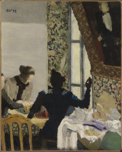 De draad door Edouard Vuillard