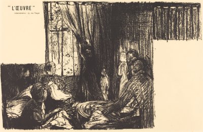 De steunpilaren van de samenleving door Edouard Vuillard