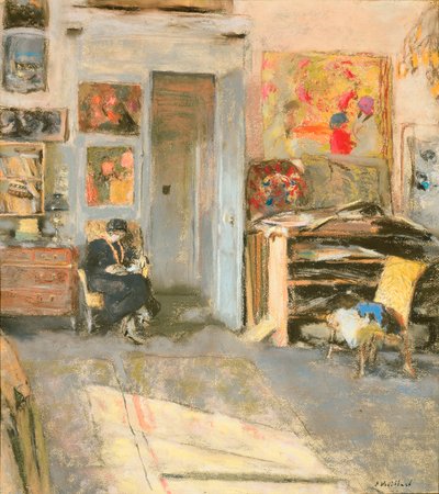 Madame Josse Hessel in Vuillard