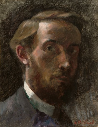 Zelfportret, 21 Jaar door Edouard Vuillard