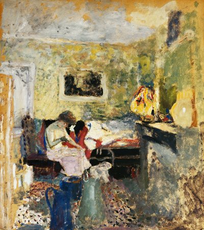 De Groene Kamer door Edouard Vuillard