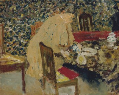 De lunch door Edouard Vuillard