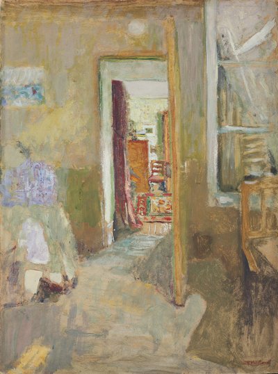 De open deur, ca. 1902-1903 door Edouard Vuillard