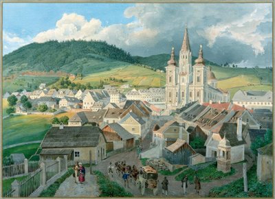 Genadekerk in Mariazell door Eduard Gurk