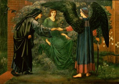 Hart van de roos door Edward Burne Jones