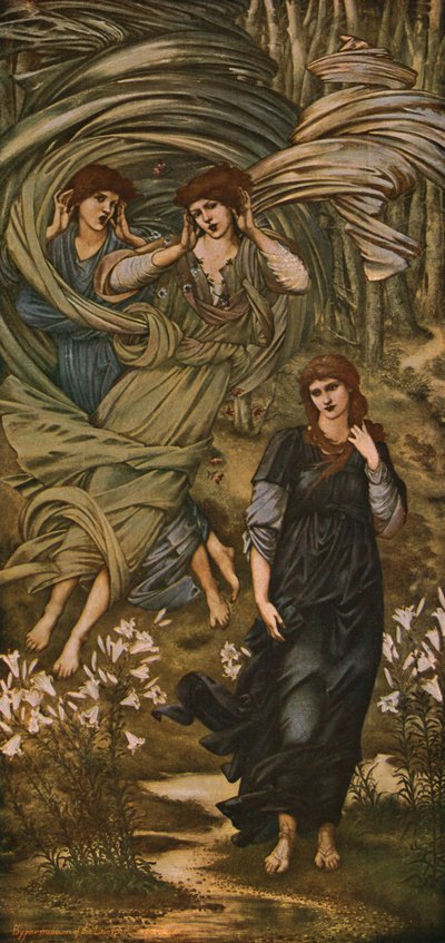 Sponsa De Libano, 1891, ca. 1930 door Edward Burne Jones