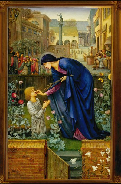 Het Verhaal van de Priores door Edward Coley Burne Jones