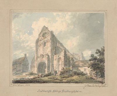 Jedburgh Abbey, Roxburghshire door Edward Dayes