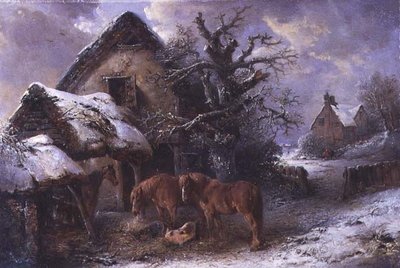 Winter door Edward Robert Smythe