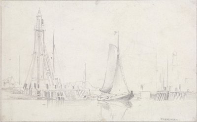 Enkhuizen door Edward William Cooke