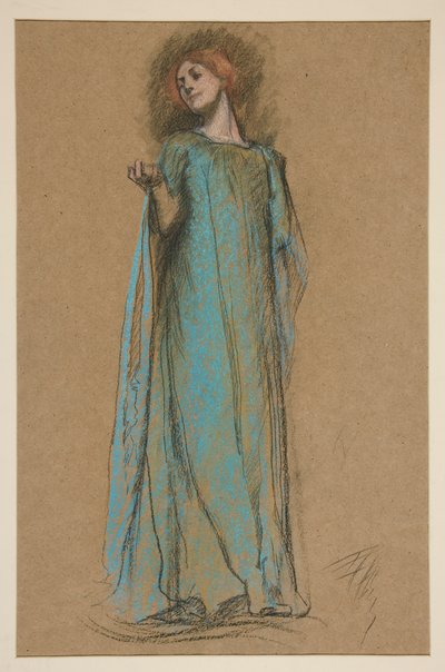 Figurenstudie door Edwin Austin Abbey