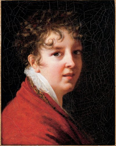 Portret van de kunstenaar door Elisabeth Louise Vigee Lebrun