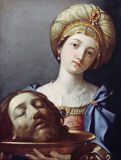 Herodias, met het hoofd van Johannes de Doper door Elisabetta Sirani