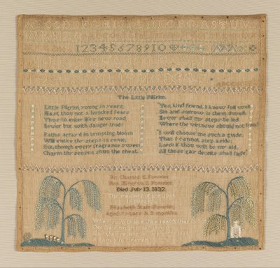 Sampler door Elizabeth Starr Fowler