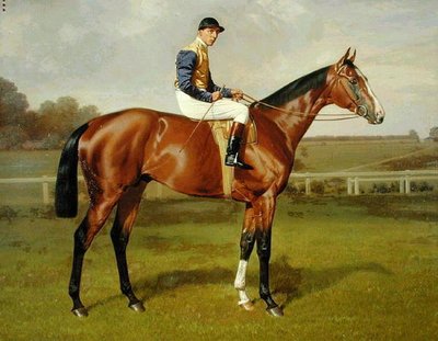 "Spearmint", winnaar van de Derby van 1906, 1906 door Emil Adam