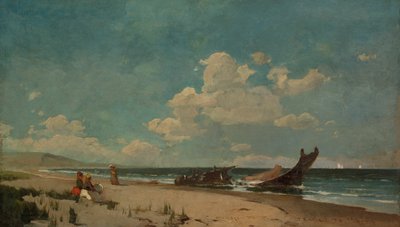 Nantasket Beach, 1876 door Emil Carlsen