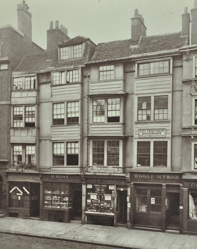 145-148 Aldersgate Street, Londen, 1879 door English Photographer