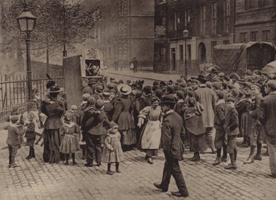 Londen: Punch en Judy Show door English Photographer