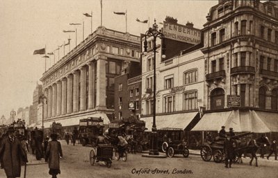 Oxford Street, Londen, Selfridges door English Photographer