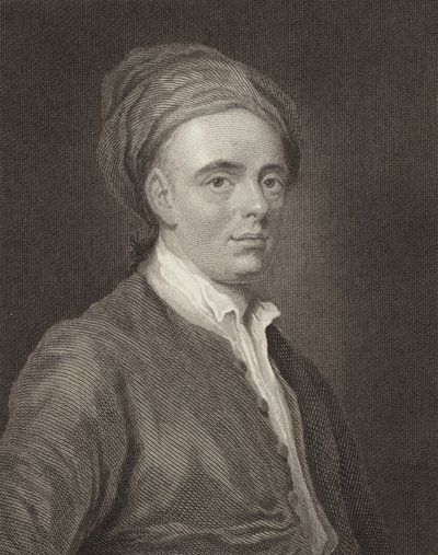 Allan Ramsay door English School