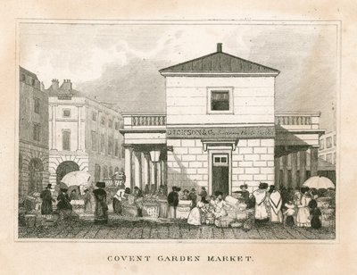 Covent Garden Market, Londen door English School