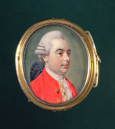 Edward Gibbon, ca. 1790 door English School