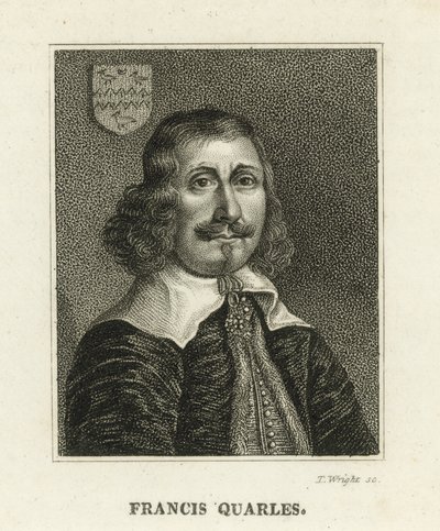 Francis Quarles (gravure) door English School