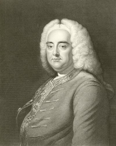 George Frederic Handel door English School