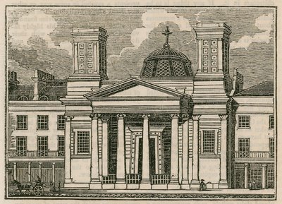 Hanover Chapel, Regent Street, Londen door English School