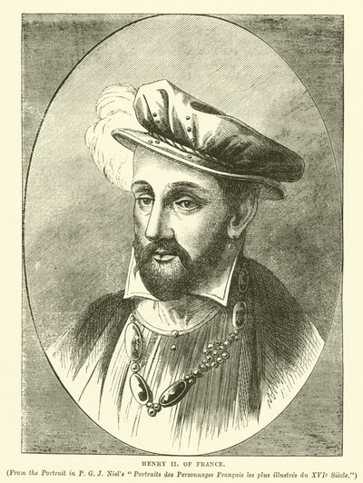 Hendrik II van Frankrijk door English School