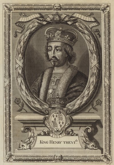 Koning Hendrik VI van Engeland door English School