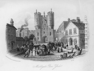 Micklegate Bar, York door English School