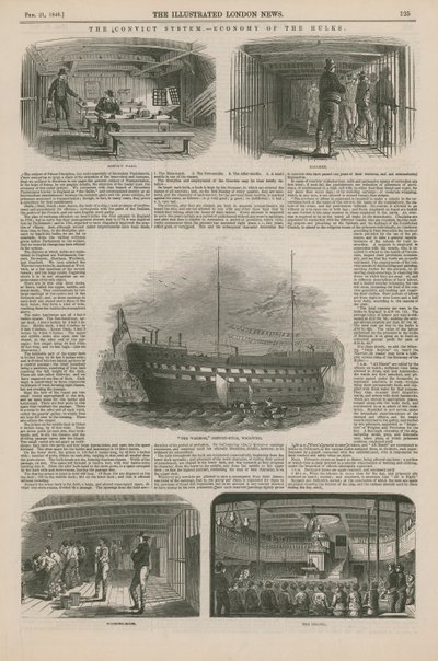 Pagina uit de Illustrated London News door English School