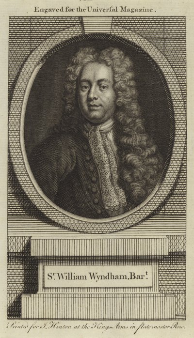 Sir William Wyndham, Baronet door English School