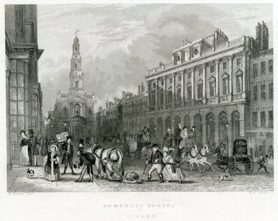 Somerset House, Strand door English School