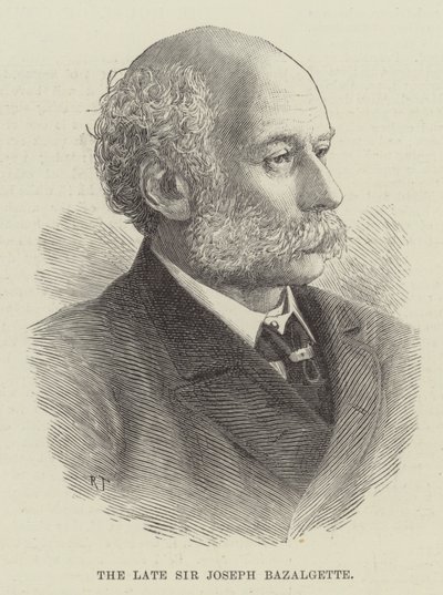 Wijlen Sir Joseph Bazalgette door English School