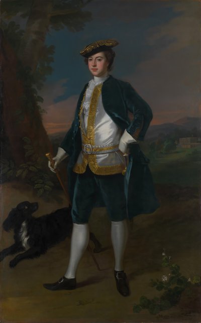 Sir James Dashwood 1715-1779, 1737 door Enoch Seeman