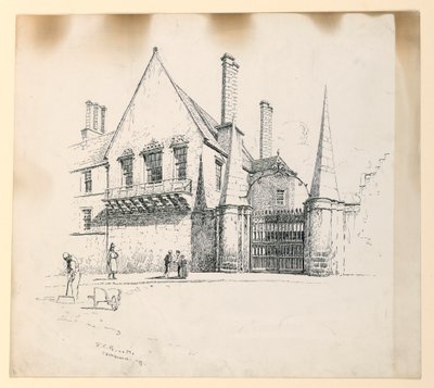 Het Moray House, Edinburgh door Ernest Clifford Peixotto