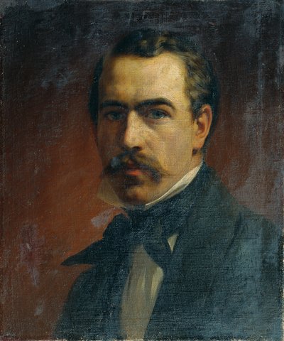 Zelfportret door Ernst Lafite