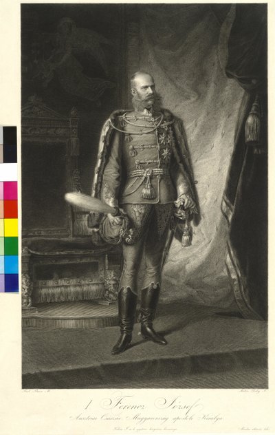 Keizer van Oostenrijk Franz Joseph I door Eugen Doby